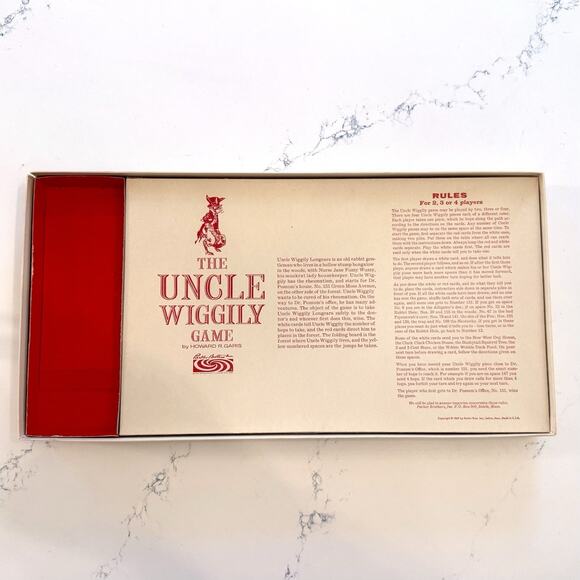 Vintage Uncle Wiggily Board Game — Parker Brothers 1970s Complete Classic - Picture 4 of 11